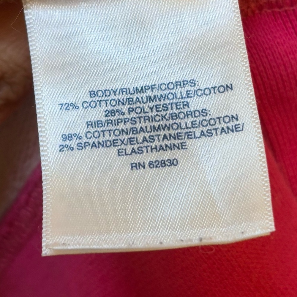Lands' End Women's Anchor Striped Sweater - Pink and Blue - Picture 5 of 6